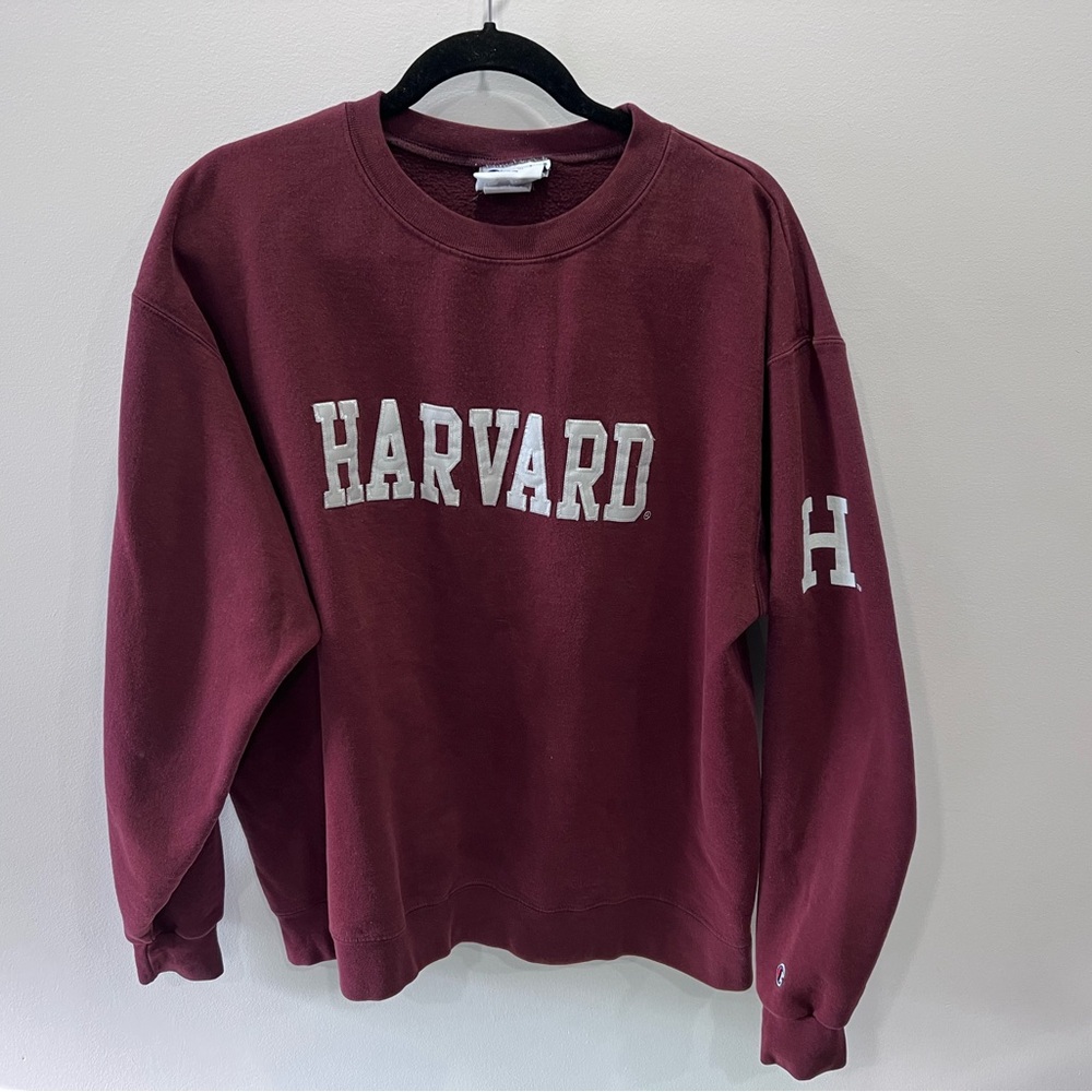 Harvard Women's Sweater Crewneck Sweatshirt Preppy Academia